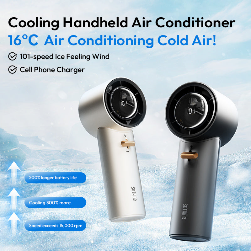 Turbo Handheld Fan - Engine Pro