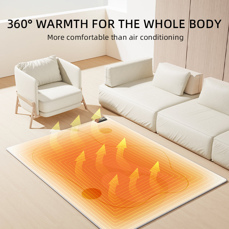 Heated carpet - underfloor heating pro